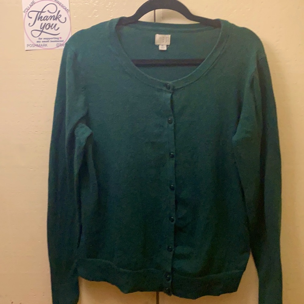 Green Sweater XL